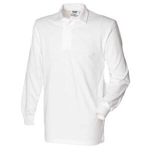Front Row Mens Original Rugby Shirt / White